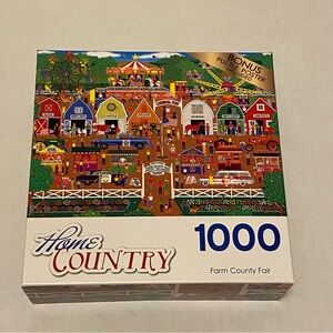 Cra•Z•Art Home Country 1000 Piece Puzzle Farm County Fair